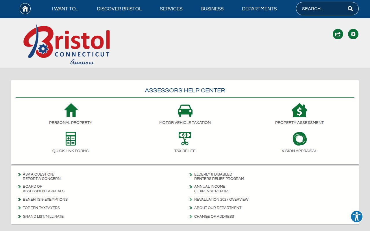 Bristol residents directory assessor portal