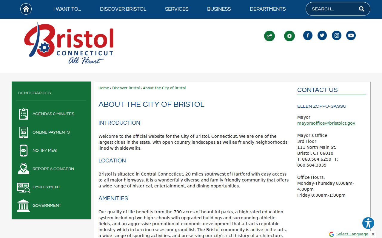 Bristol residents directory city profile